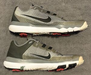 Nike Tiger Woods TW15 Golf Shoes Grey Black Men's Size 8.5 704885-002